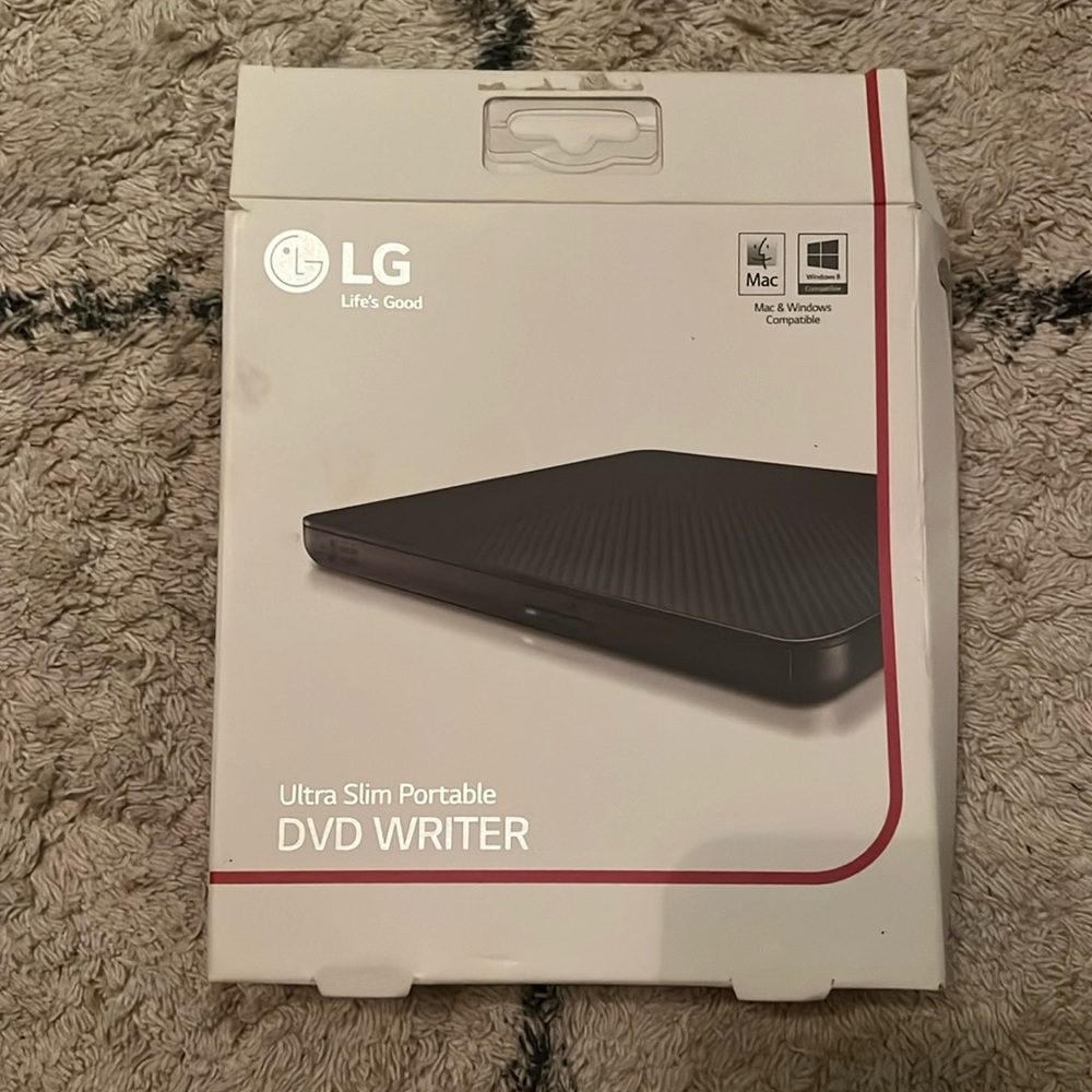 LG Ultra Slim Portable DVD Writer